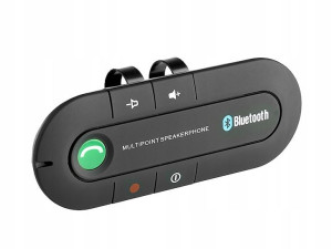Zestaw Głośnomówiący Bluetooth Do Auta Na Klips