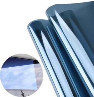 FOLIA do Szyb Lustro Weneckie SILVER BLUE 50x152cm
