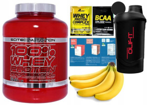 Scitec 100% Whey Protein Professional 2350g+5xgift