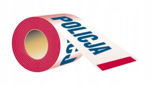 Taśma typ T/P - Jednostronna POLICJA