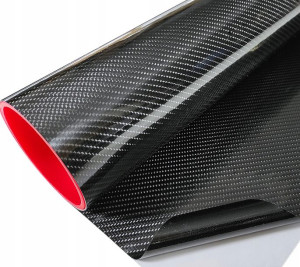 Okleina Carbon Karbon 5d Czarny 50x152 Jakość Hq