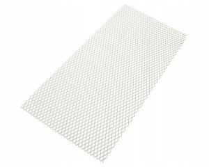 SIATKA Kratka tuningowa ALU SREBRNA 50x24cm