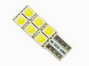 Żarówka Led W5w T10 6smd Canbus Jednostronna 60lm