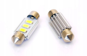 Żarówka Led C5w C10w 3xsmd 36mm 12v 150lm Canbus