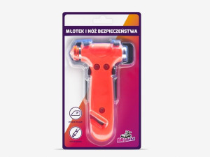 Brumm Młotek Nóż Bezpieczeństwa Uchwyt Mocujący