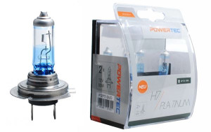 Żarówki H7 +120% 55w 12v 5000k Xenon Super White