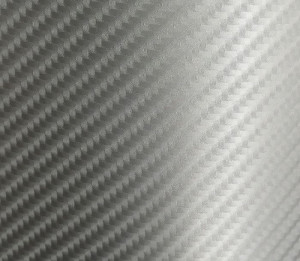 OKLEINA CARBON 4D 50x152cm SREBRNY Połysk kanali