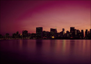Manhattan Skyline., Carol Highsmith - plakat 30x20 cm