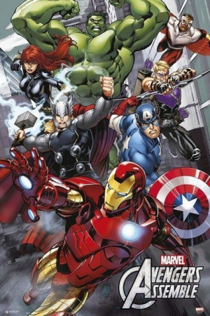 Marvel Avengers Assemble - plakat 61x91,5 cm
