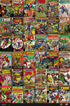 Marvel Comics Classic Covers - plakat 61x91,5 cm
