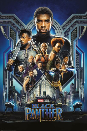 Marvel Czarna Pantera Black Panther (One Sheet) - plakat 61x91,5 cm