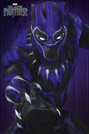 Marvel Czarna Pantera Black Panther - plakat 61x91,5 cm