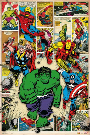 Marvel Komiks Klasyka - plakat 61x91,5 cm