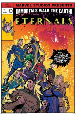 Marvel The Eternals Immortals Walk the Earth - plakat 61x91,5 cm