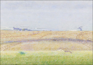 Misty Sea, Jan Toorop - plakat 42x29,7 cm