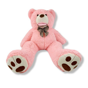 Wielki Miś Pluszowy XXL Prezent 130cm TEDDY RÓŻOWY