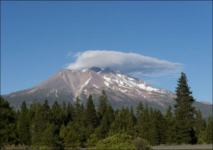 Mount Shasta, Carol Highsmith - plakat 84,1x59,4 cm