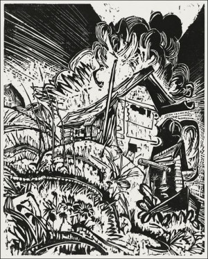 Mountain House, Ernst Ludwig Kirchner - plakat 50x70 cm