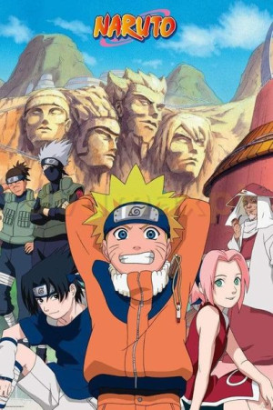 Naruto Bohaterowie - plakat 61x91,5 cm