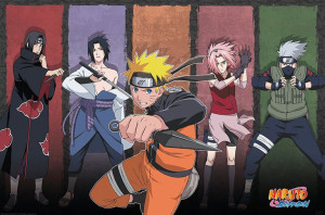 Naruto Shippuden Sojusznicy - plakat 91,5x61 cm