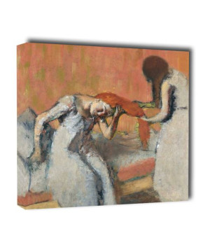 Morning Toilet, Edgar Degas - obraz na płótnie 40x40 cm