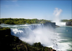 Niagara Falls, New York., Carol Highsmith - plakat 100x70 cm
