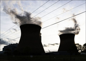 Nuclear plant, Carol Highsmith - plakat 60x40 cm