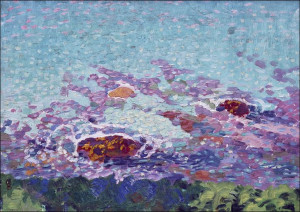Ocean Coast, Maurice Denis - plakat 80x60 cm