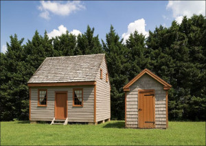 Outbuildings of the Parson Thorne Mansion, also known as Silver Hill, a his