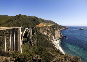 Pacific Coast Highway Scenic., Carol Highsmith - plakat 91,5x61 cm