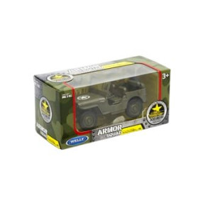 Auto Wojskowe Welly Skal.1:34