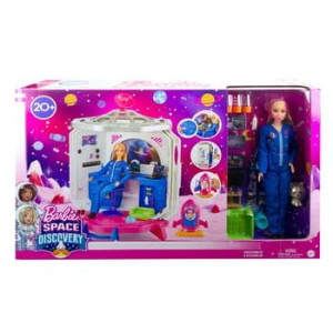 Barbie Stacja kosmiczna Zestaw + Lalka Space Discovery