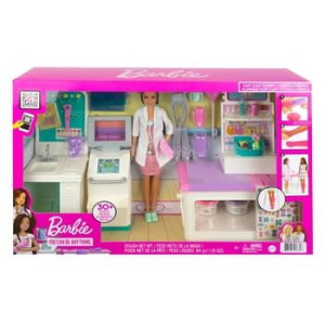 Barbie u lekarza - Zakładamy gips Zestaw