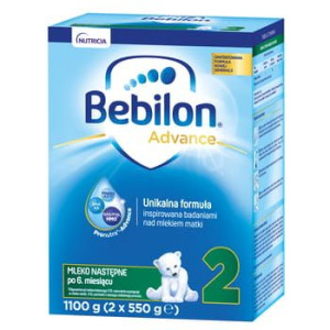 Bebilon 2 PronutraAdvance Mleko następne po 6. miesiącu 1100 g
