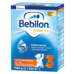 Bebilon 3 PronutraAdvance Mleko modyfikowane po 1. roku życia 1100 g