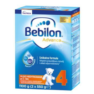 Bebilon 4 PronutraAdvance Mleko modyfikowane po 2. roku 1100 g