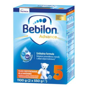 Bebilon 5 PronutraAdvance Mleko modyfikowane dla przedszkolaka 1100 g