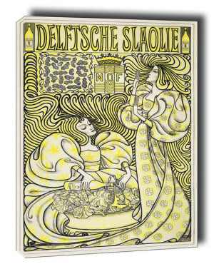 Poster for Delft Salad Oil - obraz na płótnie 60x80 cm