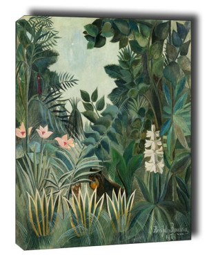 The Equatorial Jungle - obraz na płótnie 61x91,5 cm