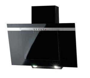 Okap kominowy AKPO WK-4 NERO LINE ECO 60 CZARNY (162 m3/h; 600mm; kolor cza