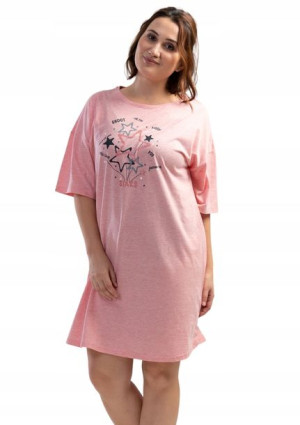 Koszula Nocna bawełniana Vienetta + Size 4XL 56 58