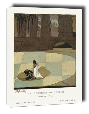 The Legend of Joseph, scene from Act II - obraz na płótnie 40x50 cm