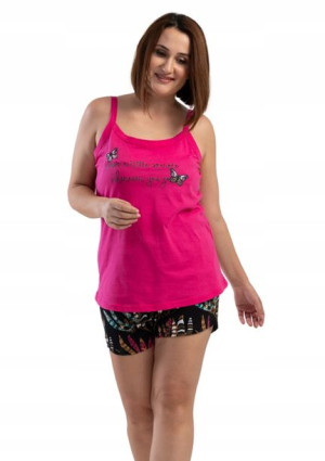 Piżama Damska Vienetta bawełniana +Size 2XL 48 50