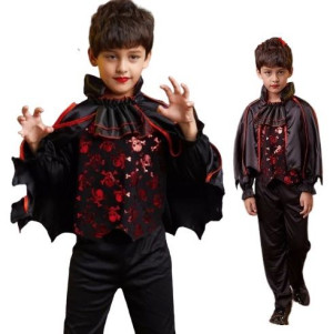 Strój Przebranie Wampir Drakula Halloween 116/122 (130)
