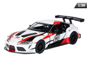 Auto Model 1:36, Kinsmart, Toyota GR Supra Racing Concept, biały