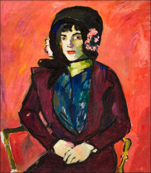 Portrait of a Girl, Henry Lyman Sayen - plakat 40x60 cm