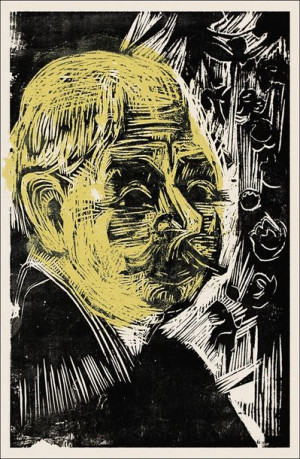 Portrait of Dr. Spengler, Ernst Ludwig Kirchner - plakat 20x30 cm
