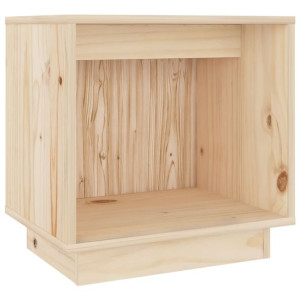 Szafka nocna, 40x30x40 cm, lite drewno sosnowe