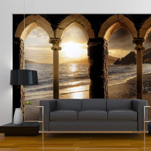 Fototapeta samoprzylepna - Zamek na plaży [Rozmiar: 294X210]