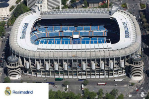 Real Madryt Estadio Santiago Bernabéu - plakat 91,5x61 cm
